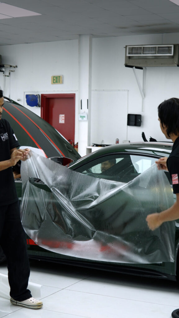ferrari Car Paint Protection Flim