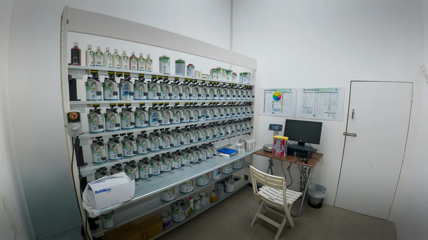 Paint room