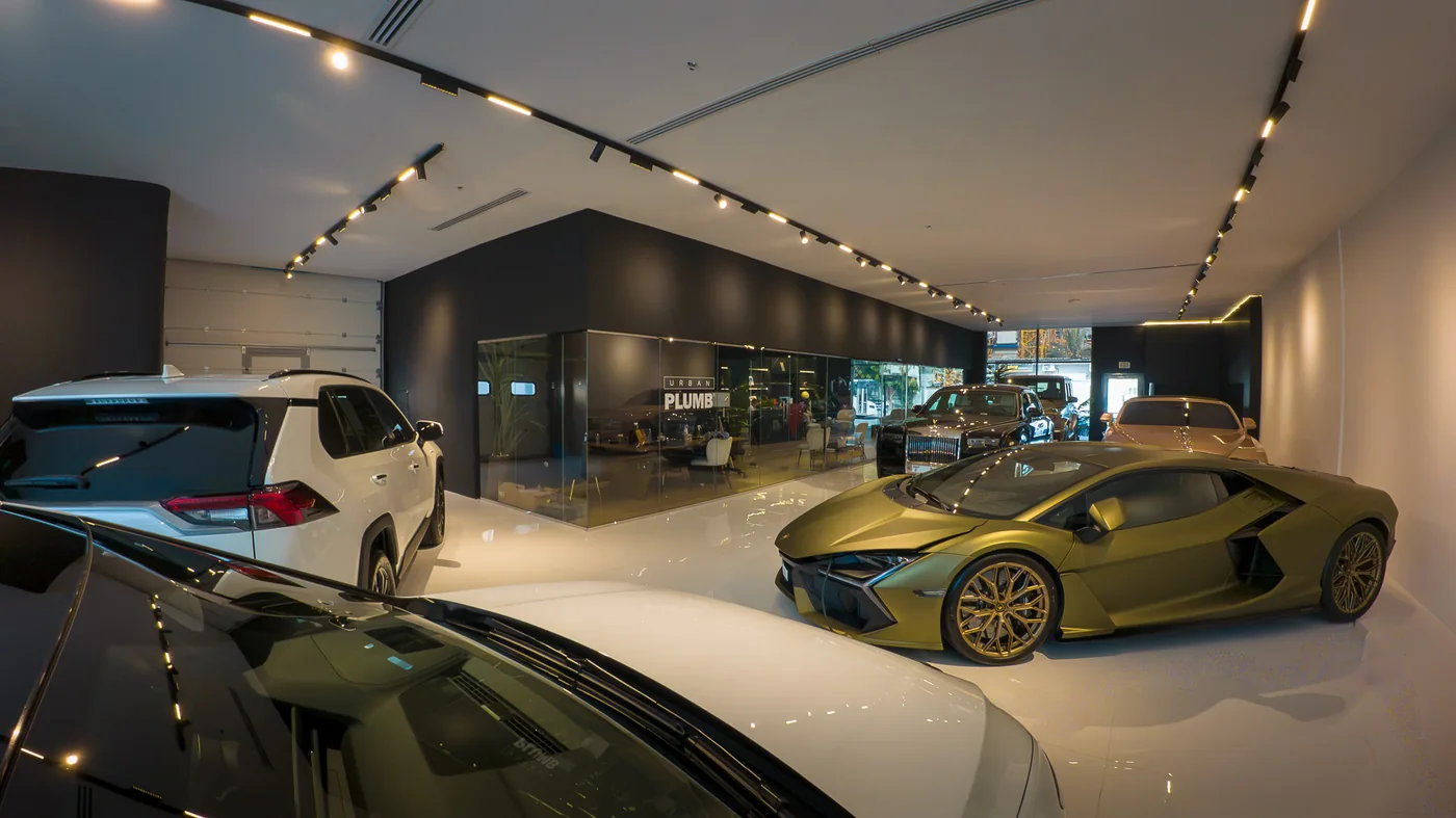 Apex Detail Studio design showroom