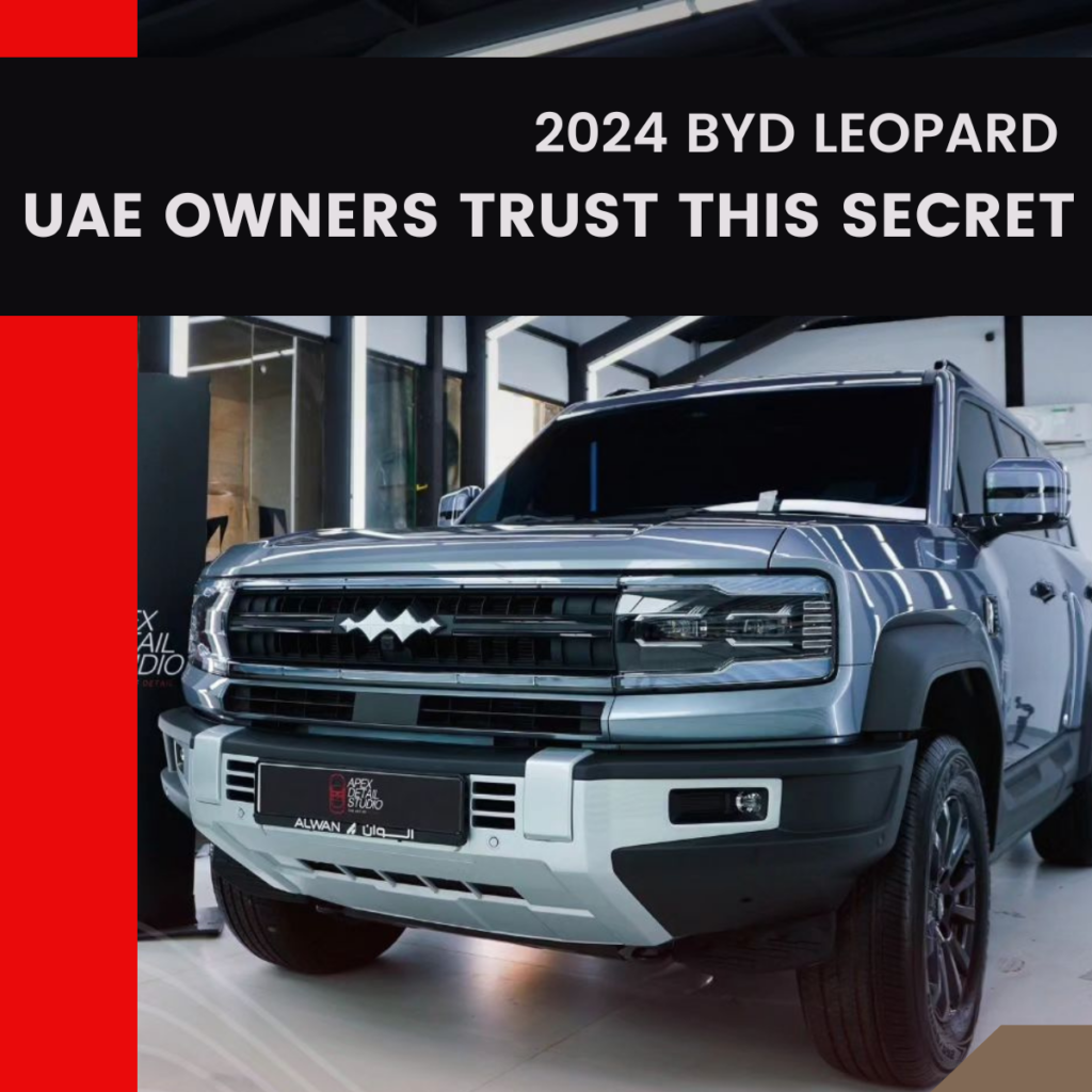 2024 BYD Leopard at Apex Detail Studio Dubai
