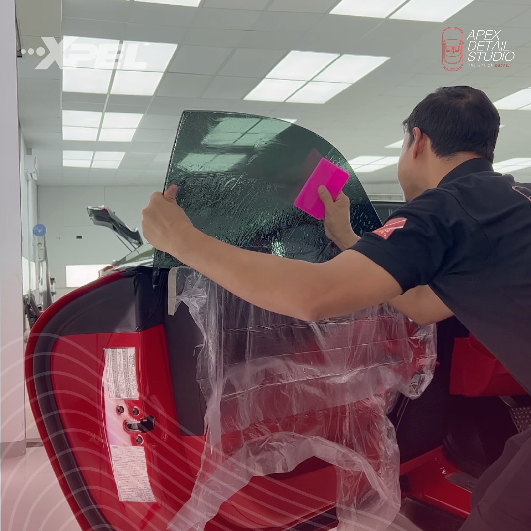 window tinting ferrari roma
