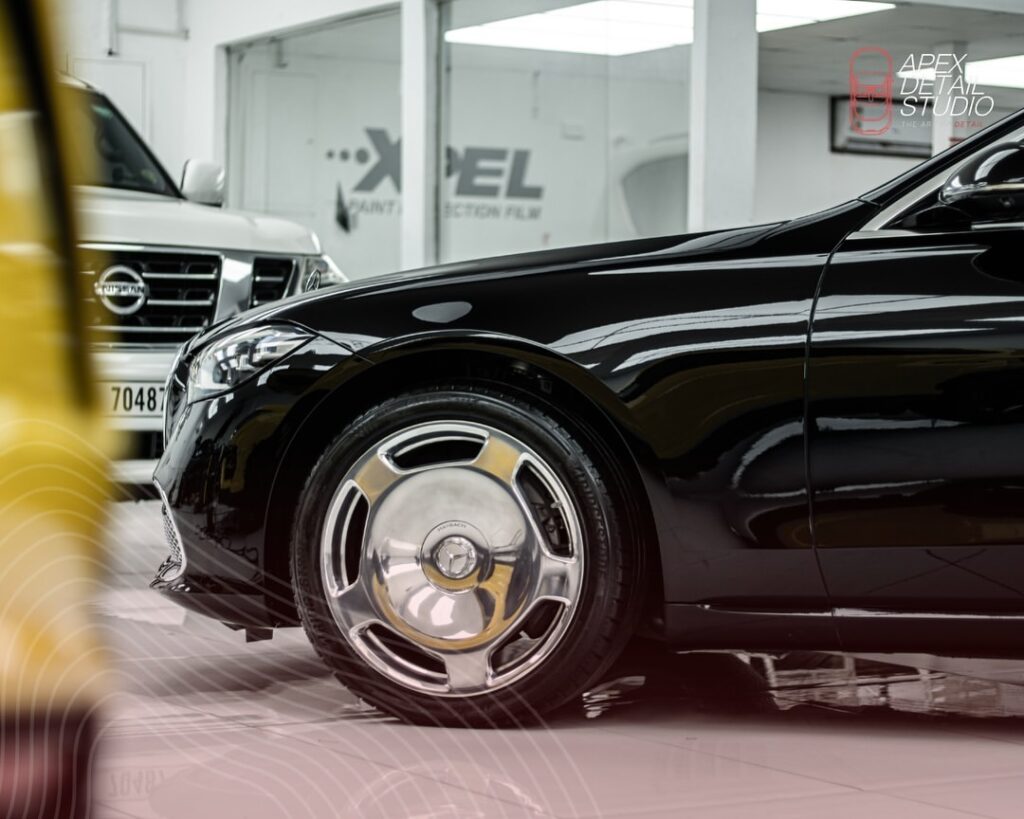 Experience exceptional Maybach detailing at Apex, the trusted studio for luxury car care, customization, and protection.