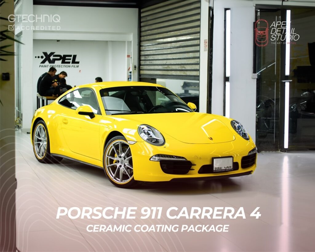 Washing Ceramic Coated Car