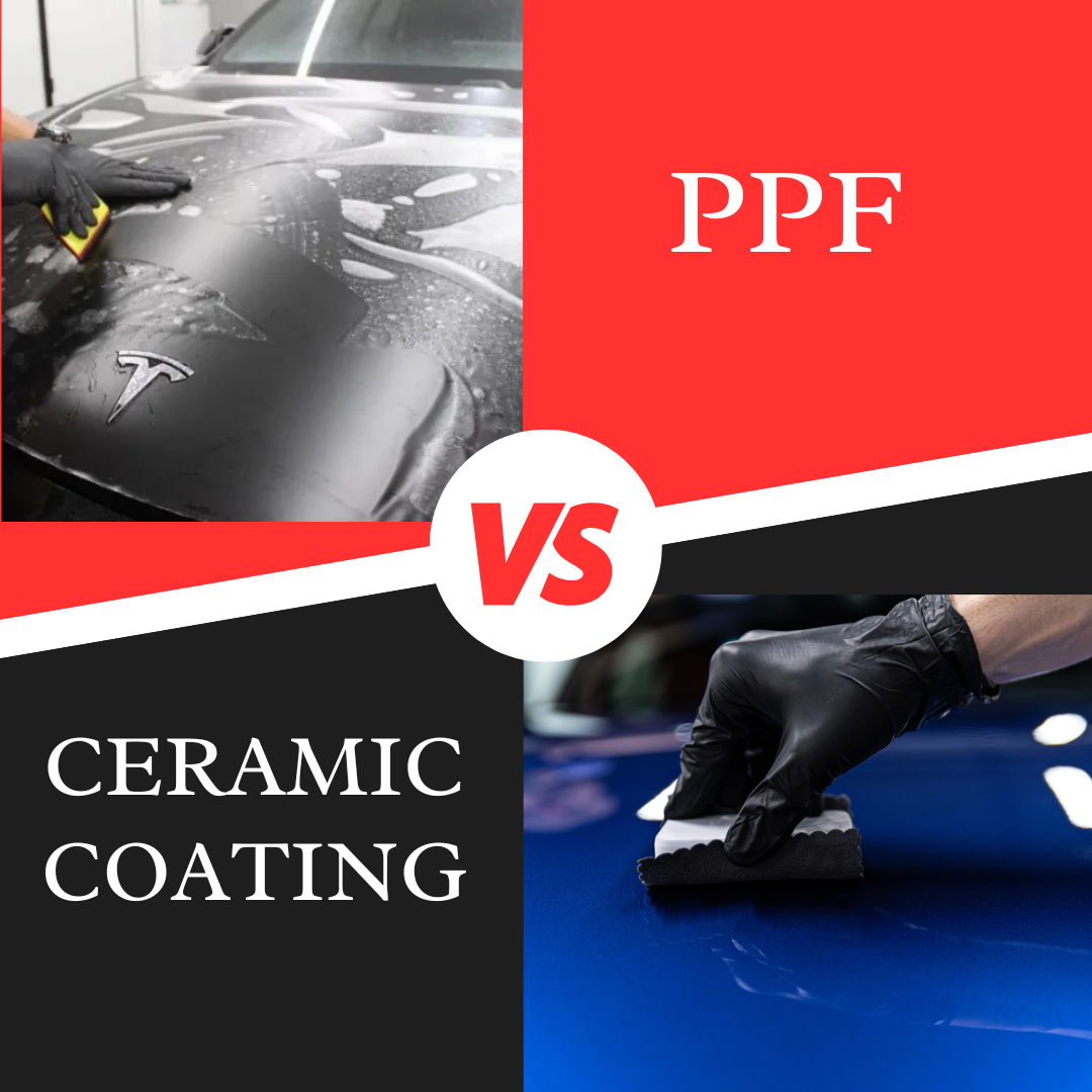 PPF vs ceramic coating comparison Dubai Apex Detail Studio
