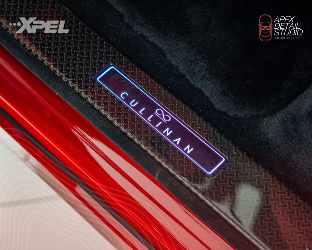 Rolls Royce Cullinan with full-body paint protection film installed.
