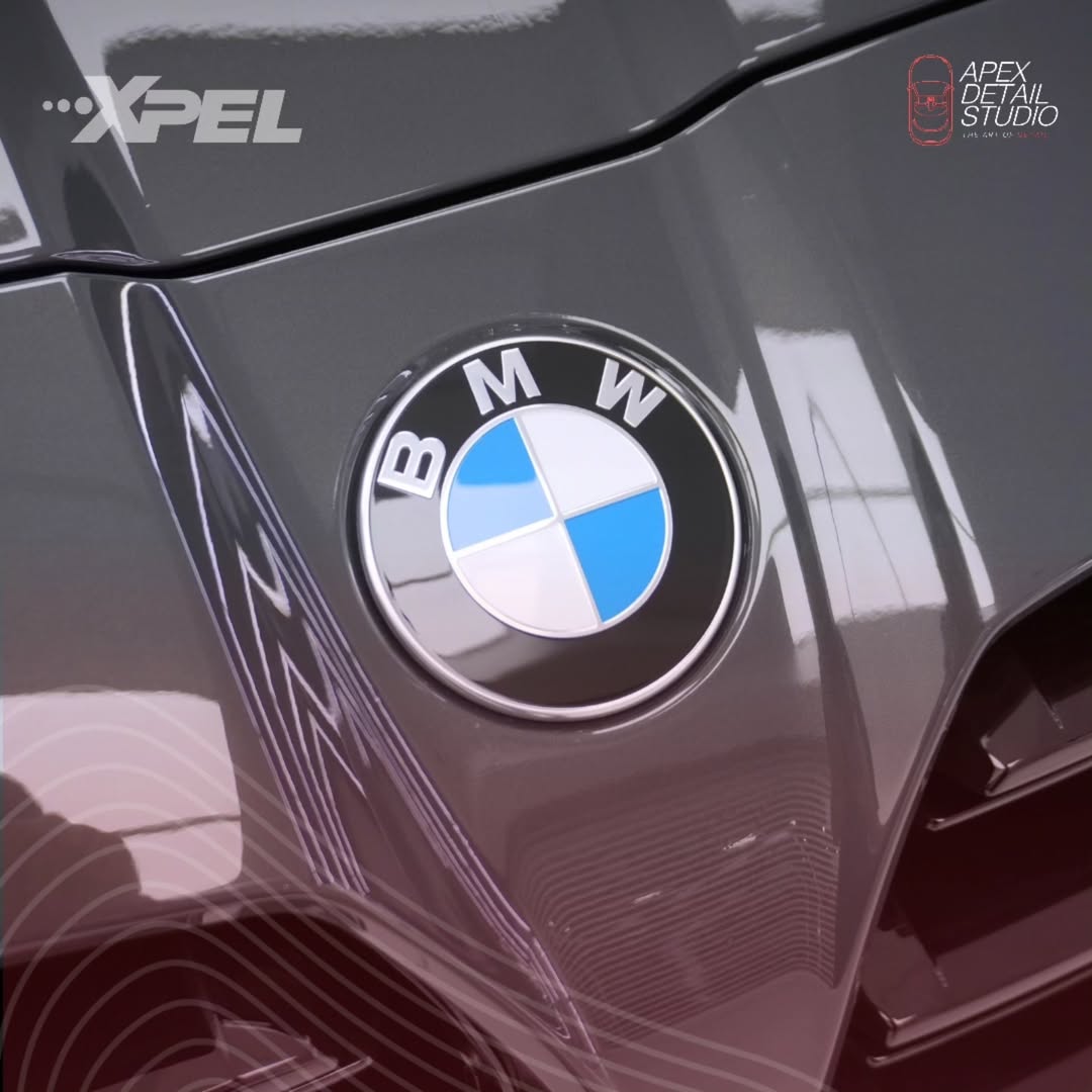 BMW PPF installation process at Apex Detail Studio