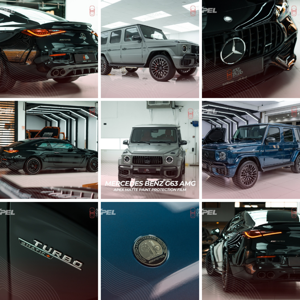 XPEL PPF for Mercedes paint protection