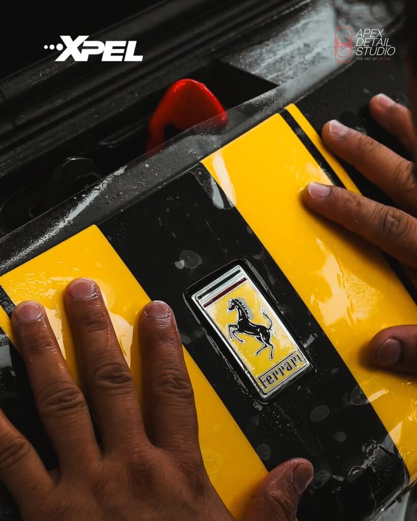 Ferrari 296 GTB PPF installation