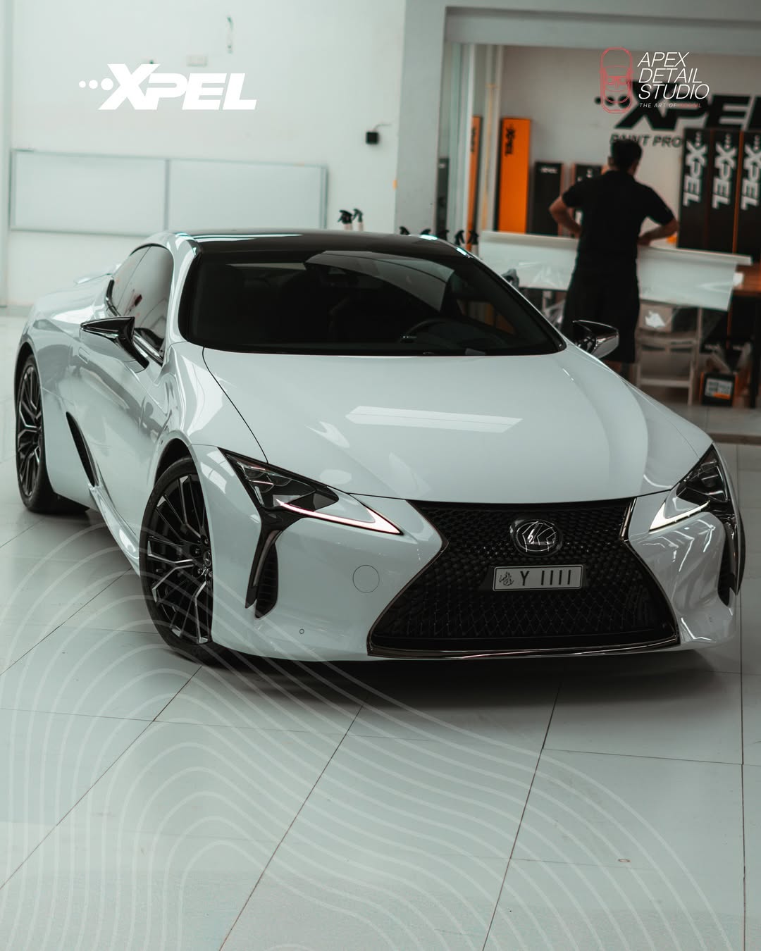 2025 Lexus LC500 with XPEL Ultimate Fusion Film Installed