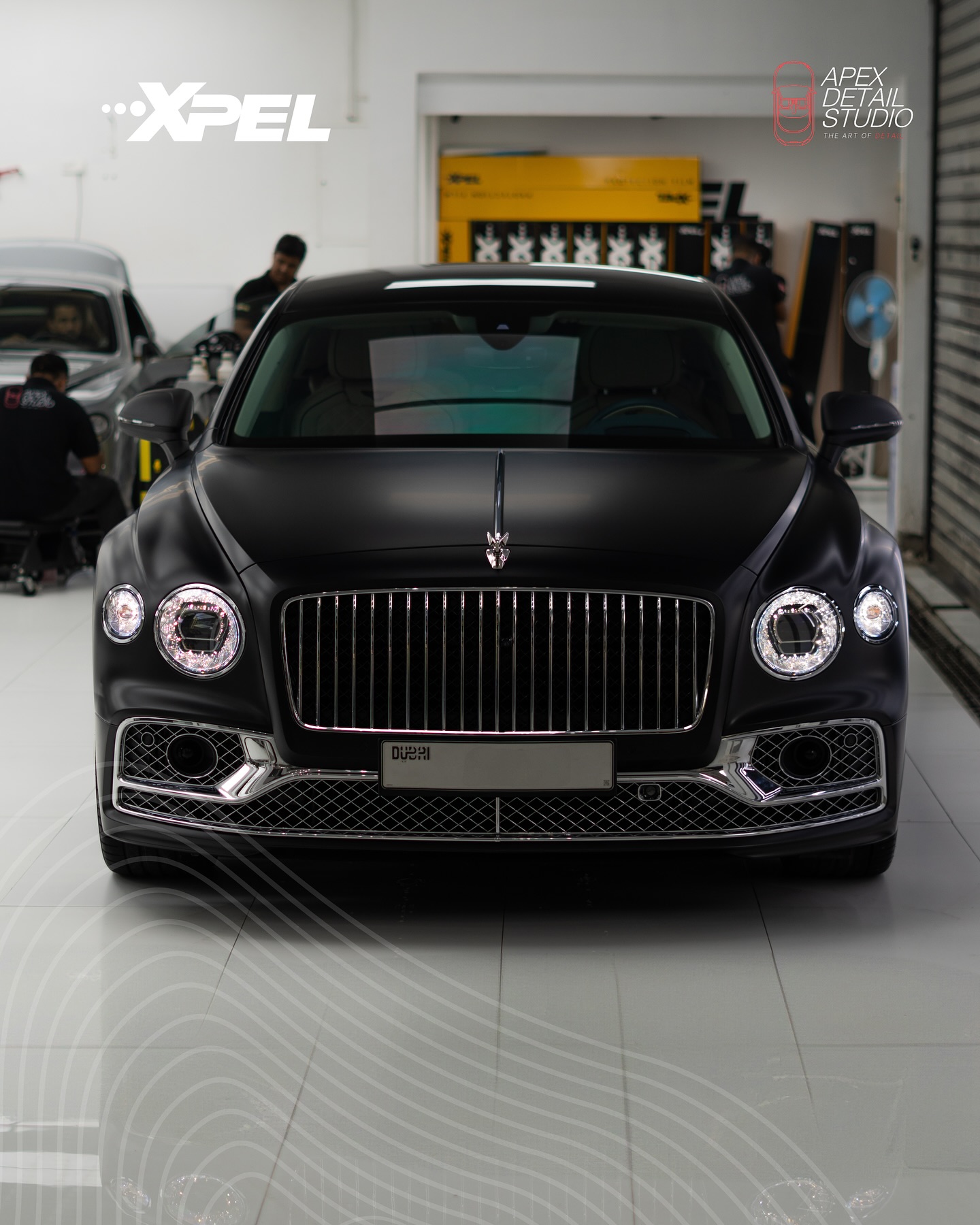Vehicle protection film result at Apex Detail Studio Dubai
