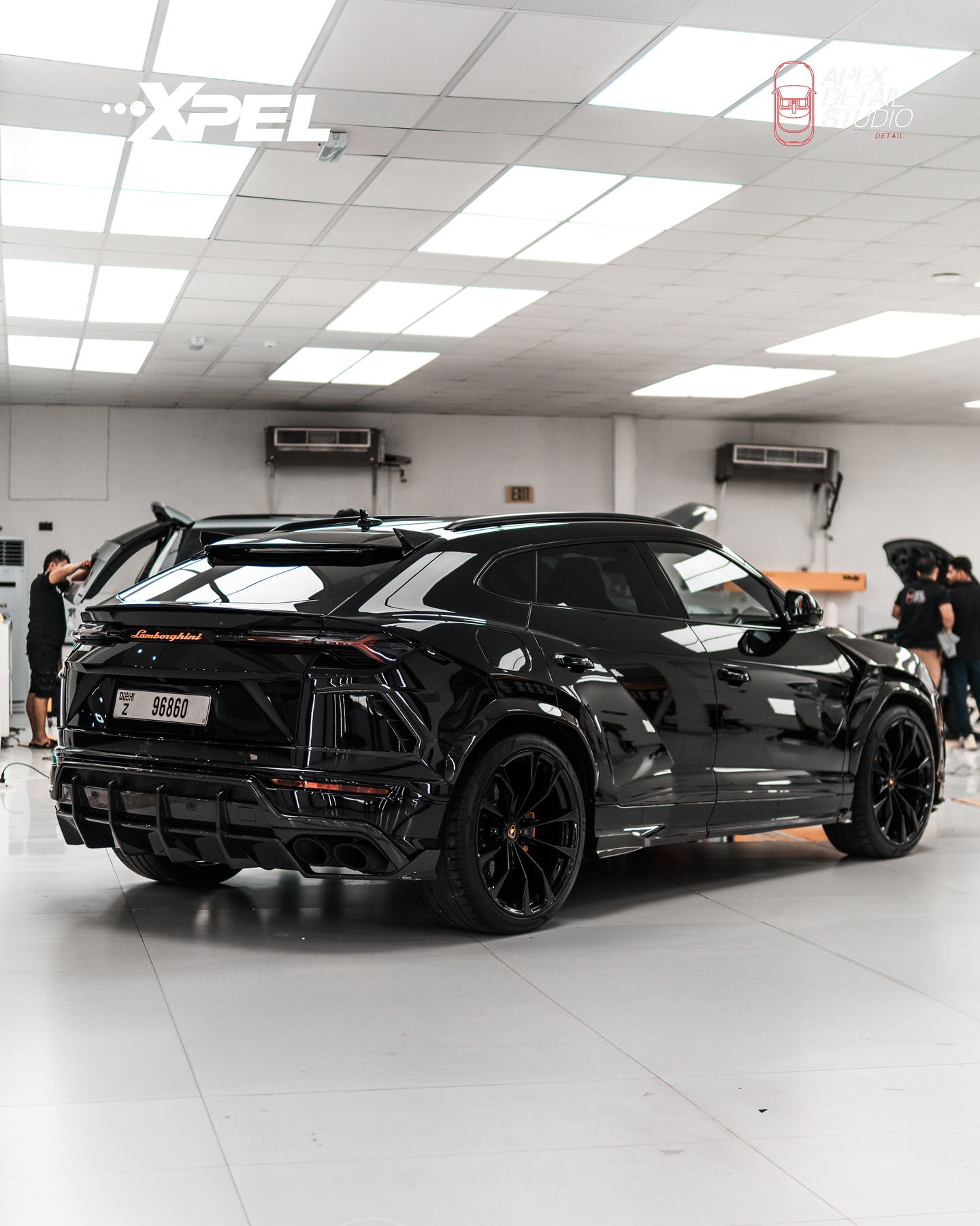 Premium car detailing finish at Apex Detail Studio Dubai