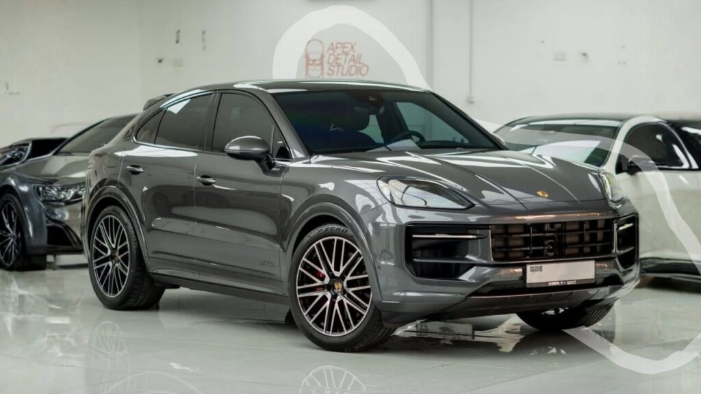 Porsche Cayenne GTS with XPEL at Apex Detail Studio