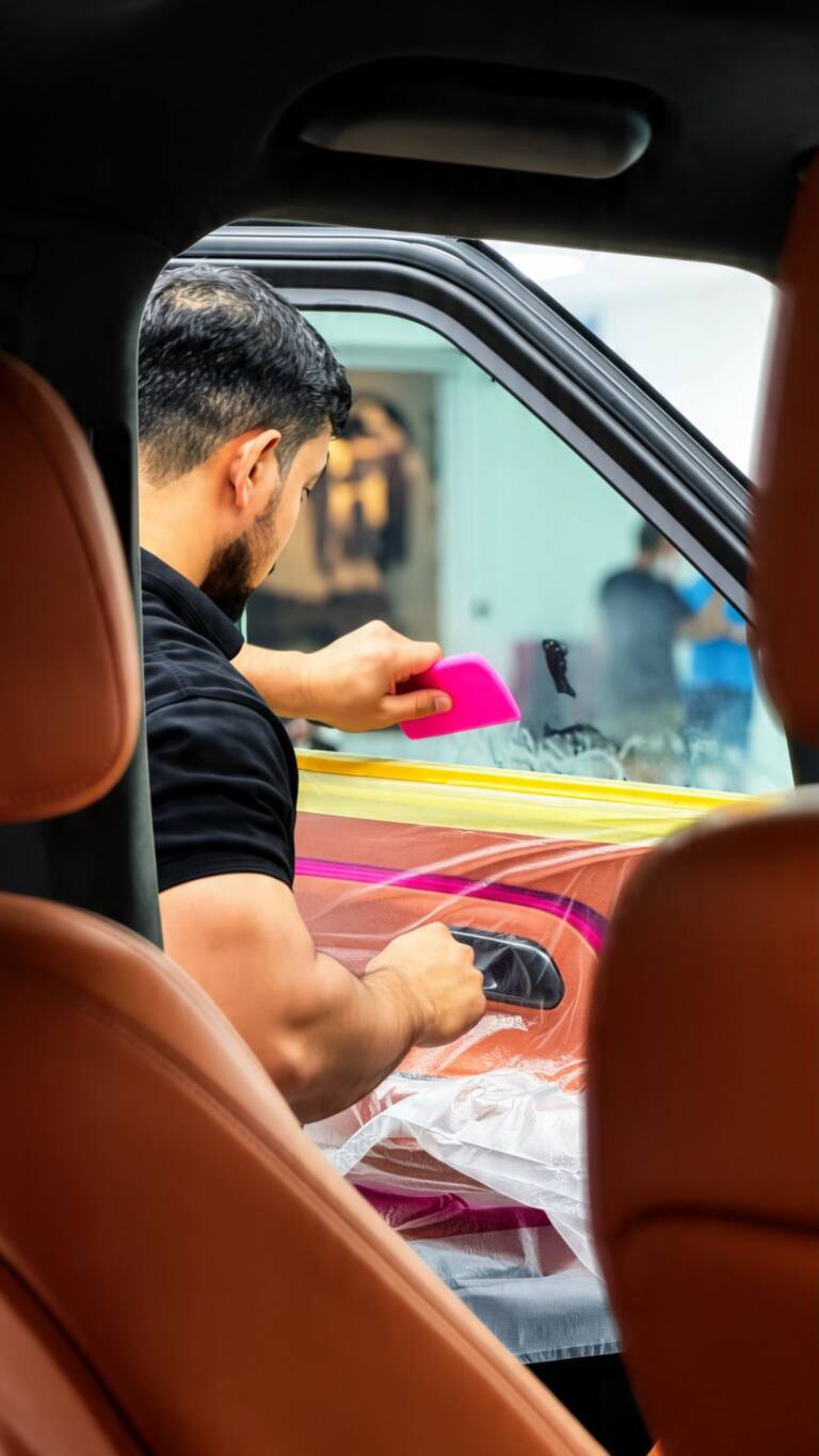 Interior Ceramic Protection for Leather and Fabric