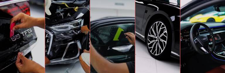 Audi A8 L PPF and Tint in Dubai: Full-Body Protection for a Long-Wheelbase Limousine