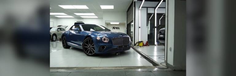 Bentley Continental Azure PPF Replacement in Dubai