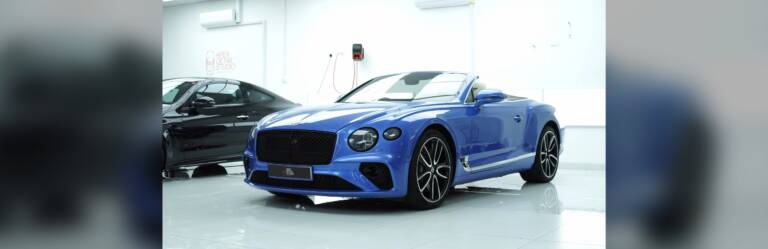 Bentley Continental GT Interior Detailing in Dubai