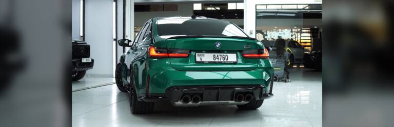 2025 BMW M3 Competition PPF in Dubai