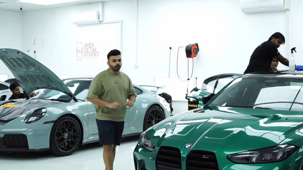 Walkround of a 2025 BMW M3 Competition before paint protection film