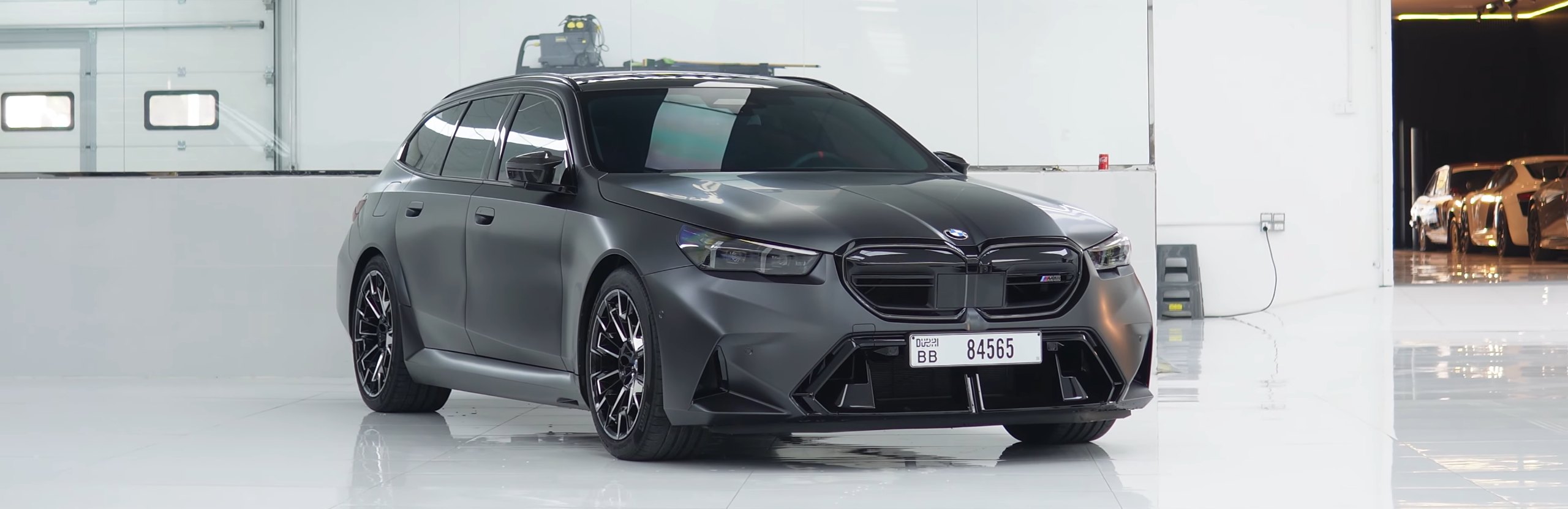 BMW M5 Touring Matte PPF in Dubai: Full Film That Keeps the Original Matte Look