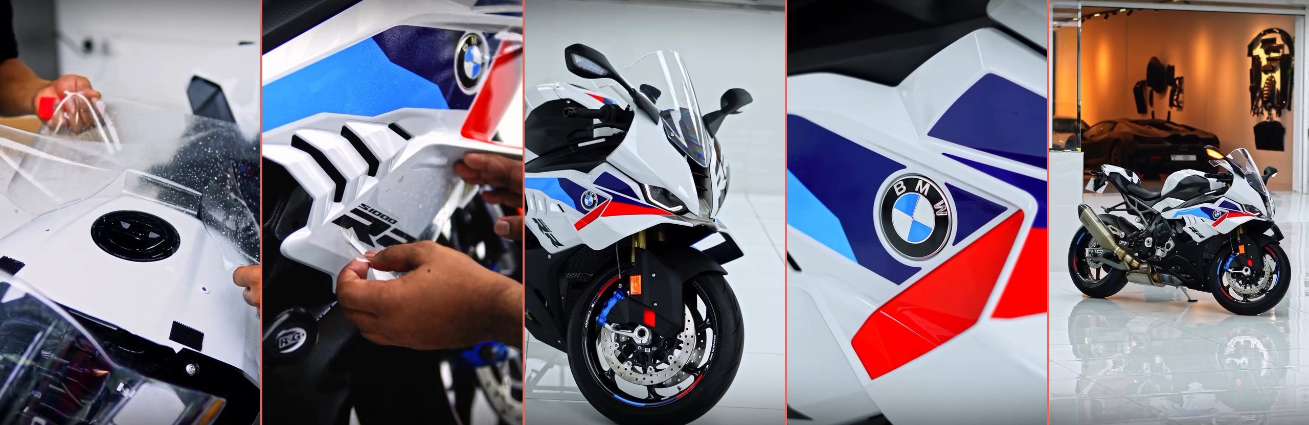 BMW S 1000 RR Full PPF in Dubai: Protecting a Superbike’s Fairings, Tank and Tail