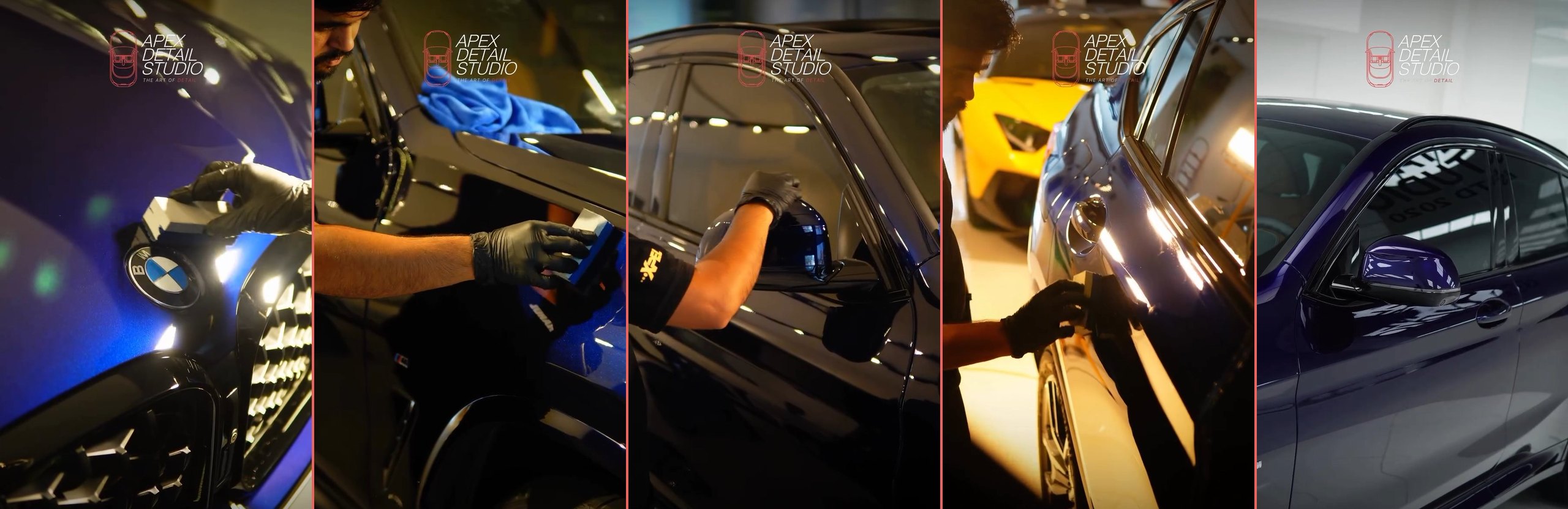 BMW X4 Ceramic Coating in Dubai: Deeper Gloss on Dark Blue Paint