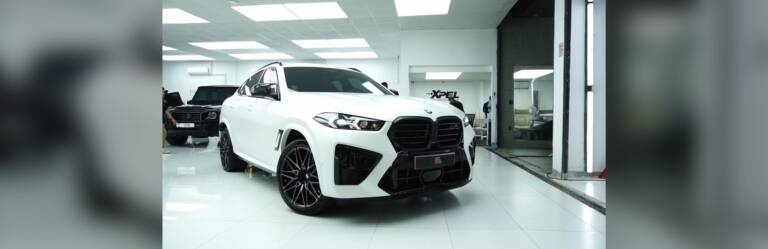 2024 BMW X6 M Competition Premium Satin PPF in Dubai