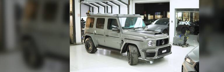 Brabus G800 Full PPF in Dubai: Protecting a Mercedes-AMG G63 Brabus Build