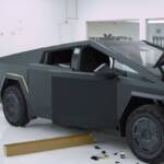 Tesla Cybertruck Cyberbeast Satin Black Stealth PPF in Dubai