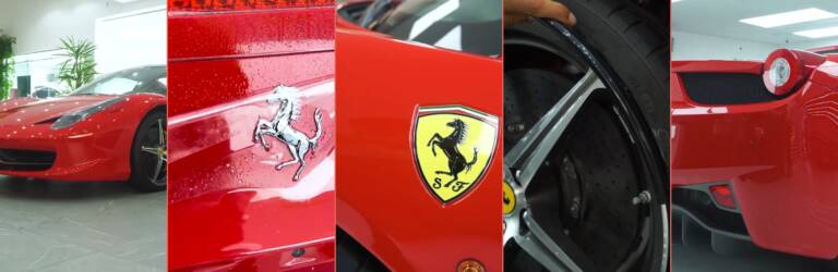 Ferrari 458 Spider PPF in Dubai: Full-Body Protection for a Red Classic