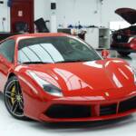 Ferrari 488 Premium Gloss PPF Full PPF in Dubai