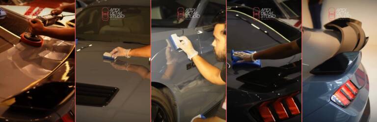 Ford Mustang Ceramic Coating in Dubai: More Gloss, More Protection