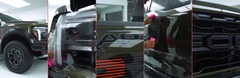 Ford Raptor R PPF in Dubai: Full Tuck-In Film and Window Tint