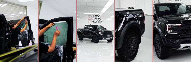 Ford Raptor Window Tint in Dubai: A Cooler Cabin