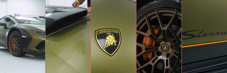 Lamborghini Huracán Sterrato Satin PPF in Dubai: Full Protection Package