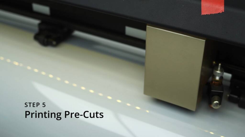 Printing precut premium PPF patterns for a Defender 130