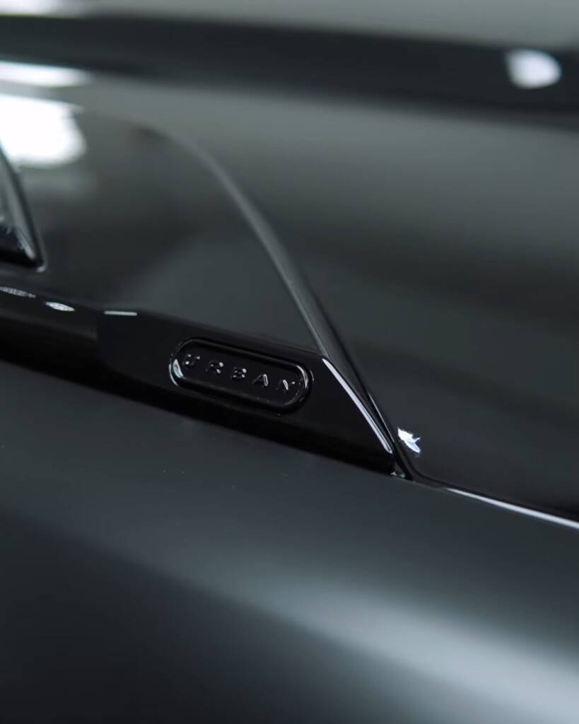 Bonnet vents on a 2026 Land Rover Defender with body kit, Apex Detail Studio