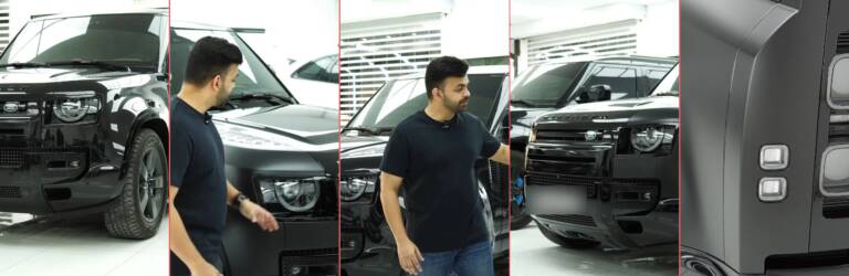 Land Rover Defender Matte and Satin PPF in Dubai: The Carpathian Look Without Paint