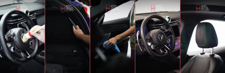 Maserati Grecale Ceramic Coating and Interior Detailing in Dubai: Gloss Outside, Fresh Inside