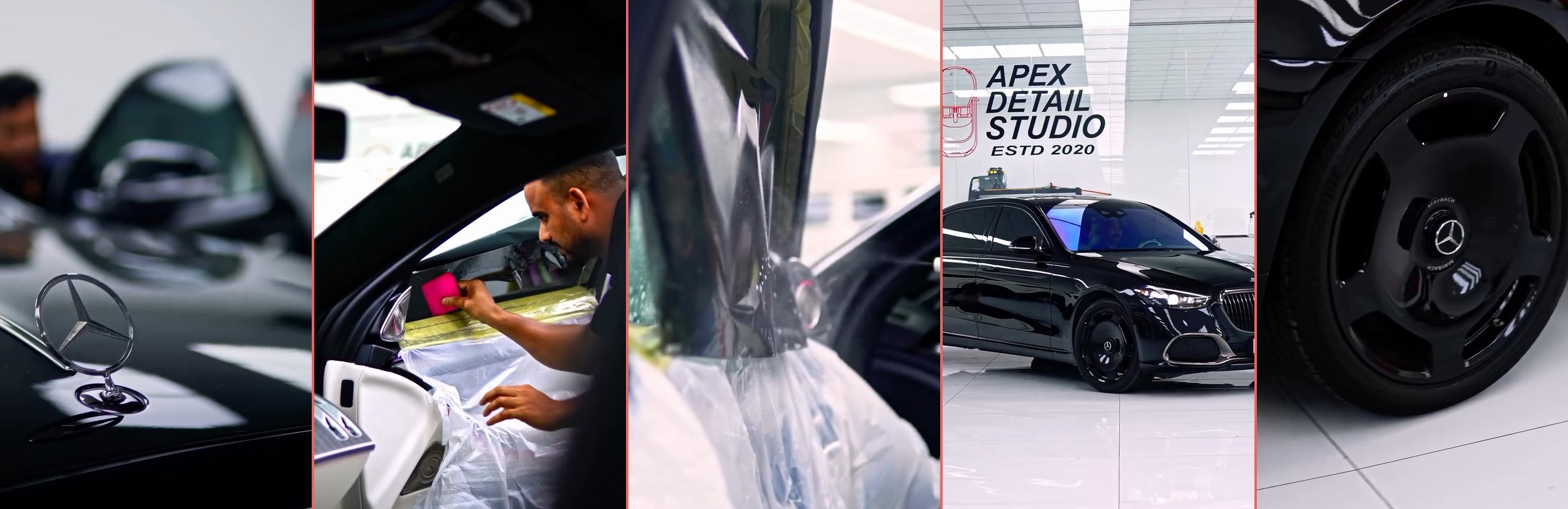 Mercedes-Maybach S580 Window Tint in Dubai: Privacy and a Cooler Cabin