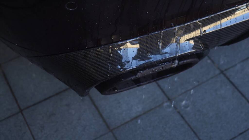 Brabus carbon fibre sill on a Maybach S680