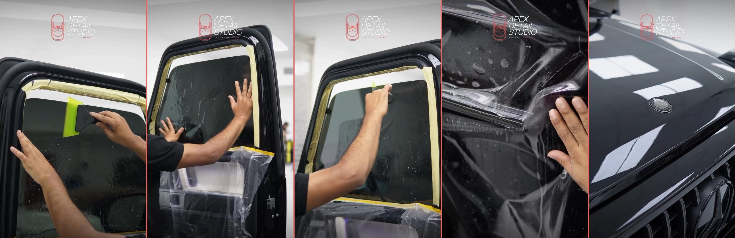 Mercedes-AMG G63 PPF and Tint in Dubai: Full Protection for a Boxy Icon