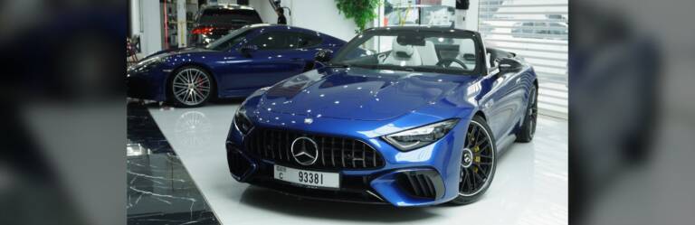 Mercedes-AMG SL55 Full PPF in Dubai