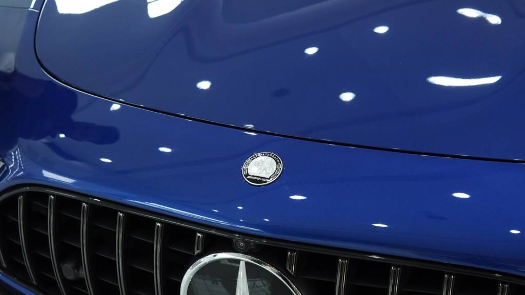 Mercedes-AMG SL55 bonnet gloss after paint protection film