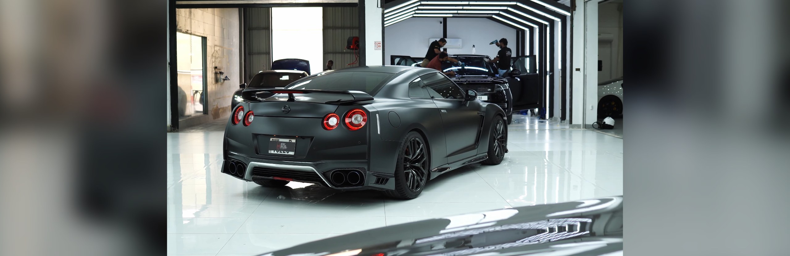 Nissan GTR Wrap Removal and Satin PPF in Dubai: Fixing PPF Fitted Over an Old Wrap
