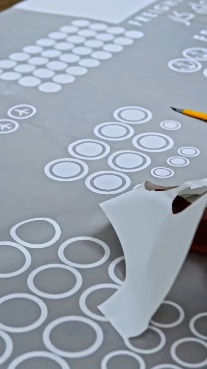Cut decal sheet for the Nissan Z livery in Dubai