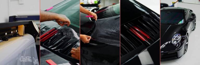 Porsche 911 Carrera PPF in Dubai: Two Cars, Full Exterior Film, Interior PPF and Tint