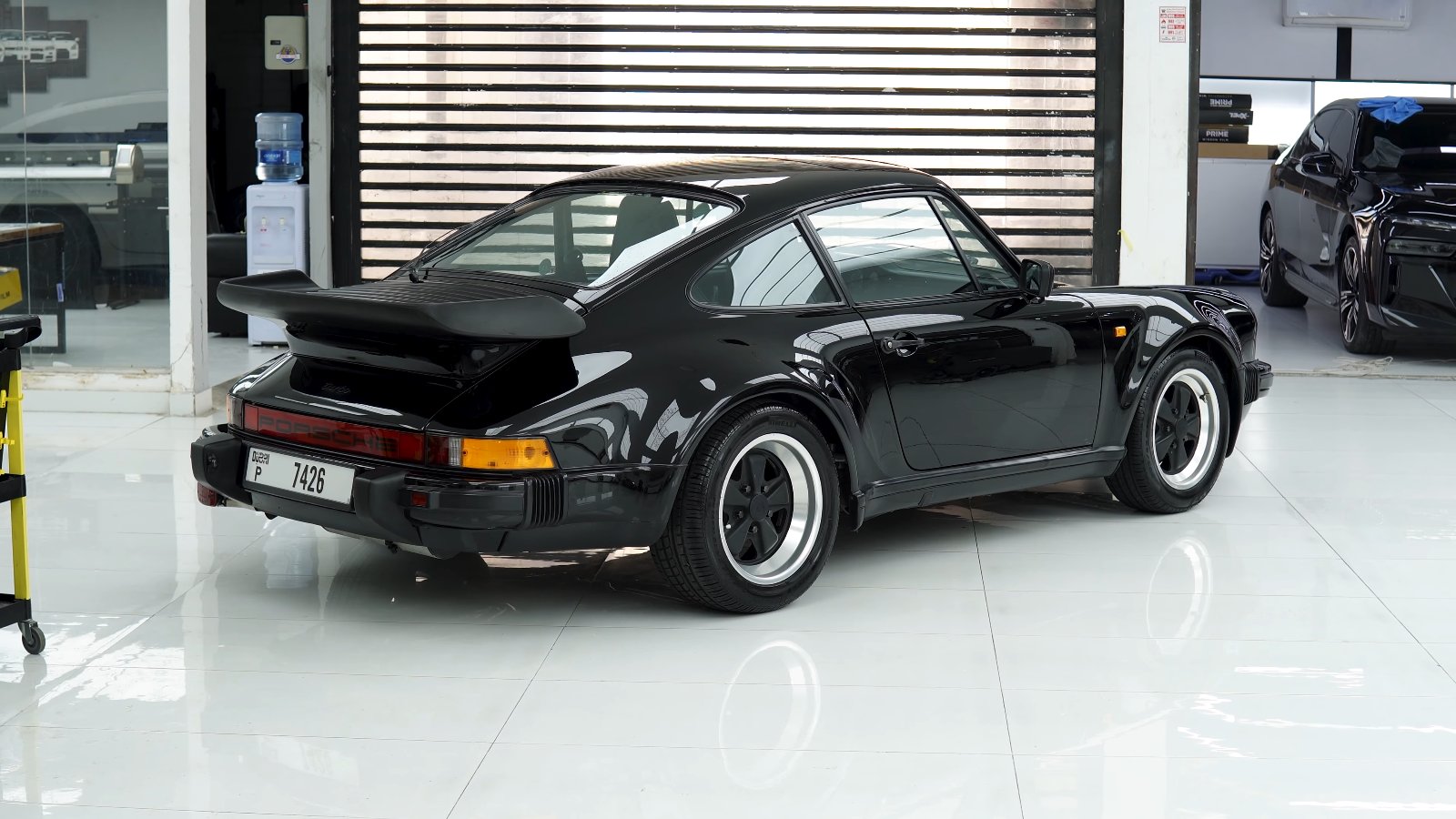 Classic Porsche 930 Turbo after dry ice detailing at Apex Detail Studio