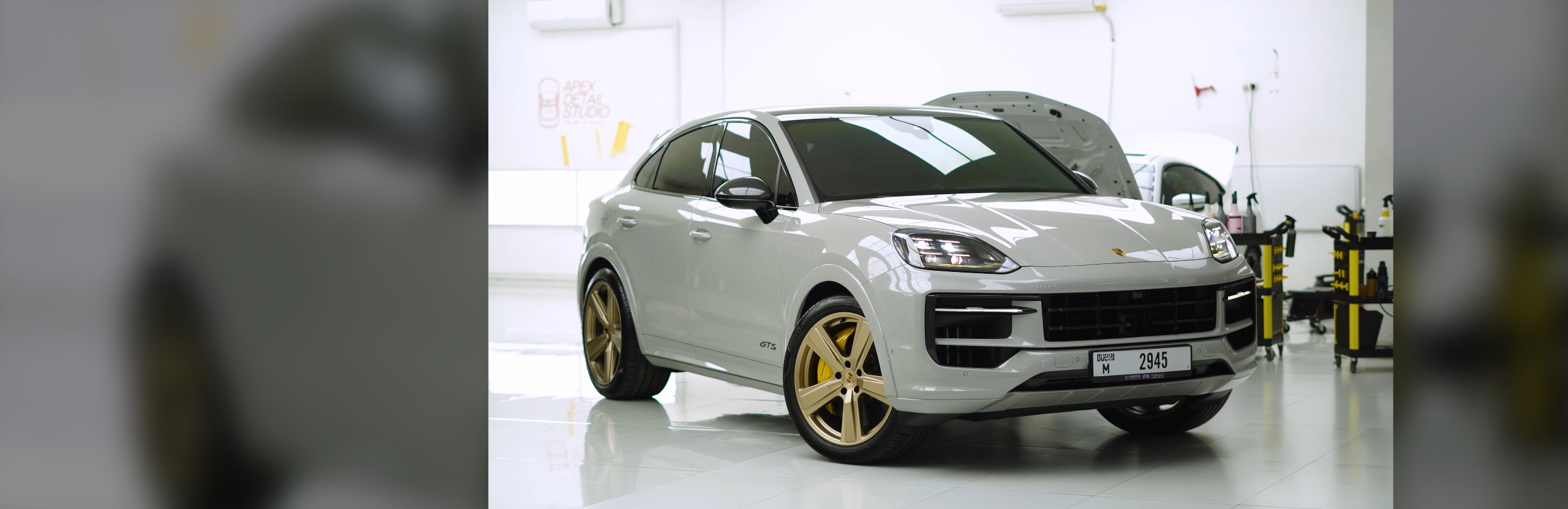 Paint Protection Film Installation on a Porsche Cayenne GTS