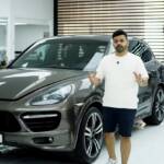 Porsche Cayenne Turbo Dry Ice Detailing in Dubai