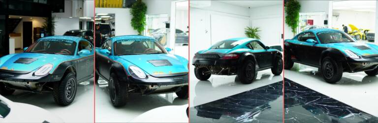 Zeus OffRoad Cayman: Porsche 987 Cayman S Livery Wrap in Dubai